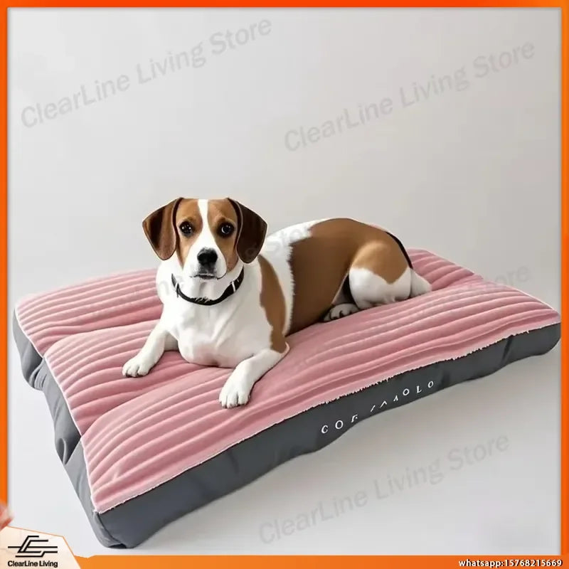 Corduroy Orthopedic Dog Bed for Large Dogs (Washable)