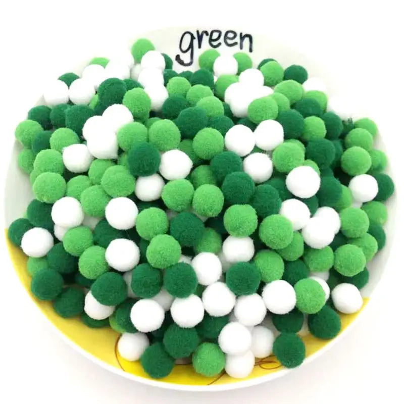 Colorful Plush Cat Puff Ball Toys — Soft Stretch Interactive Chew & Play Balls for Cats