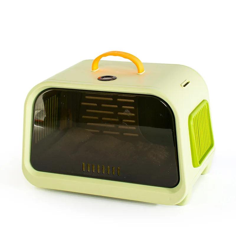 2026 New Portable Pet Space Capsule Carrier, Outdoor Handheld & Crossbody Bag for Cats Small Dogs, Large Capacity Travel Pet Bag