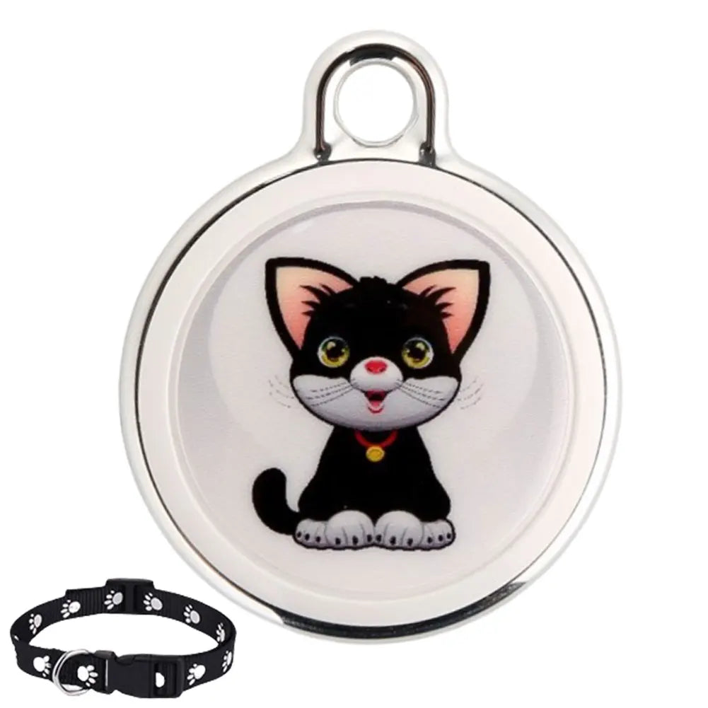 Waterproof Bluetooth GPS Tracker for Dogs & Cats - Real-Time Global Locator