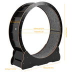 43-Inch Large Cat Exercise Running Wheel — Silent Indoor Cat Treadmill for Fitness & Play