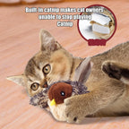 Flappy Bird Touch-Activated Cat Toy — Flapping Wings Catnip Interactive Sandpiper Kitten Toy