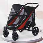 Multi Functional Pet Cart Lightweight And Foldable Multiple Cats Dogs And Outdoor Carts