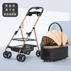 Pet cat and dog cart out small pet lightweight foldable