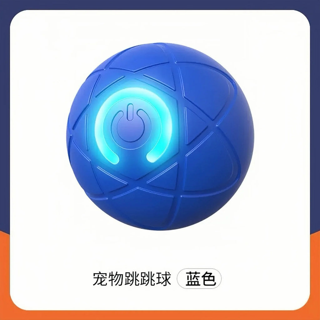 Smart Self-Rolling Ball Cat Toy — Bite-Resistant Interactive Boredom Relief