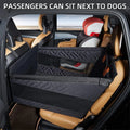 Pet Car Seat Cover, Large Dog Cat Carrier, Waterproof Backseat Pet Bed, Travel Dog Mat, Durable Car Pet Cushion