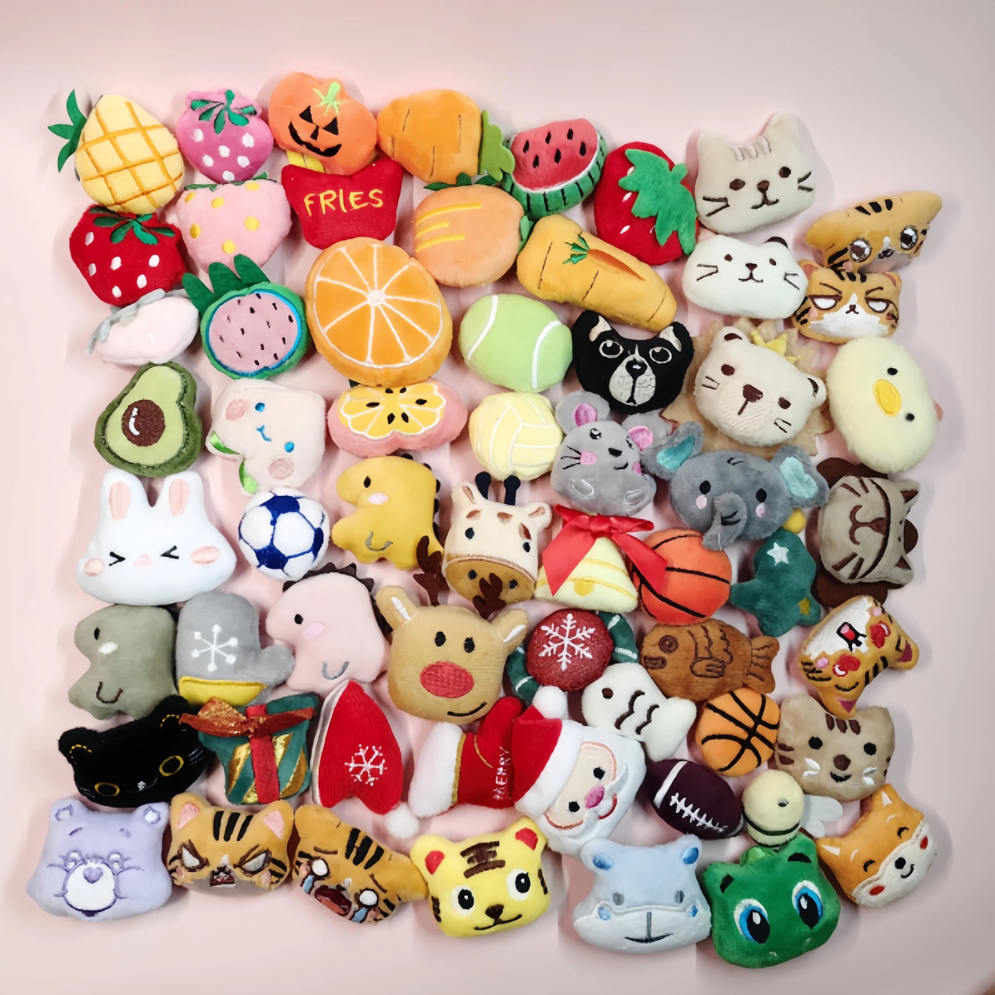 Catnip Plush Cat Toy Bulk Set