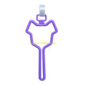 Dog Poop Bag Holder with Leash Clip (Adjustable Plastic, Eco-Friendly)
