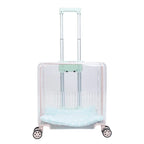 Pet Outdoor Suitcase Portable Car Mounted Double-layer Transparent Breathable Cat and Dog Tour Cat Bag