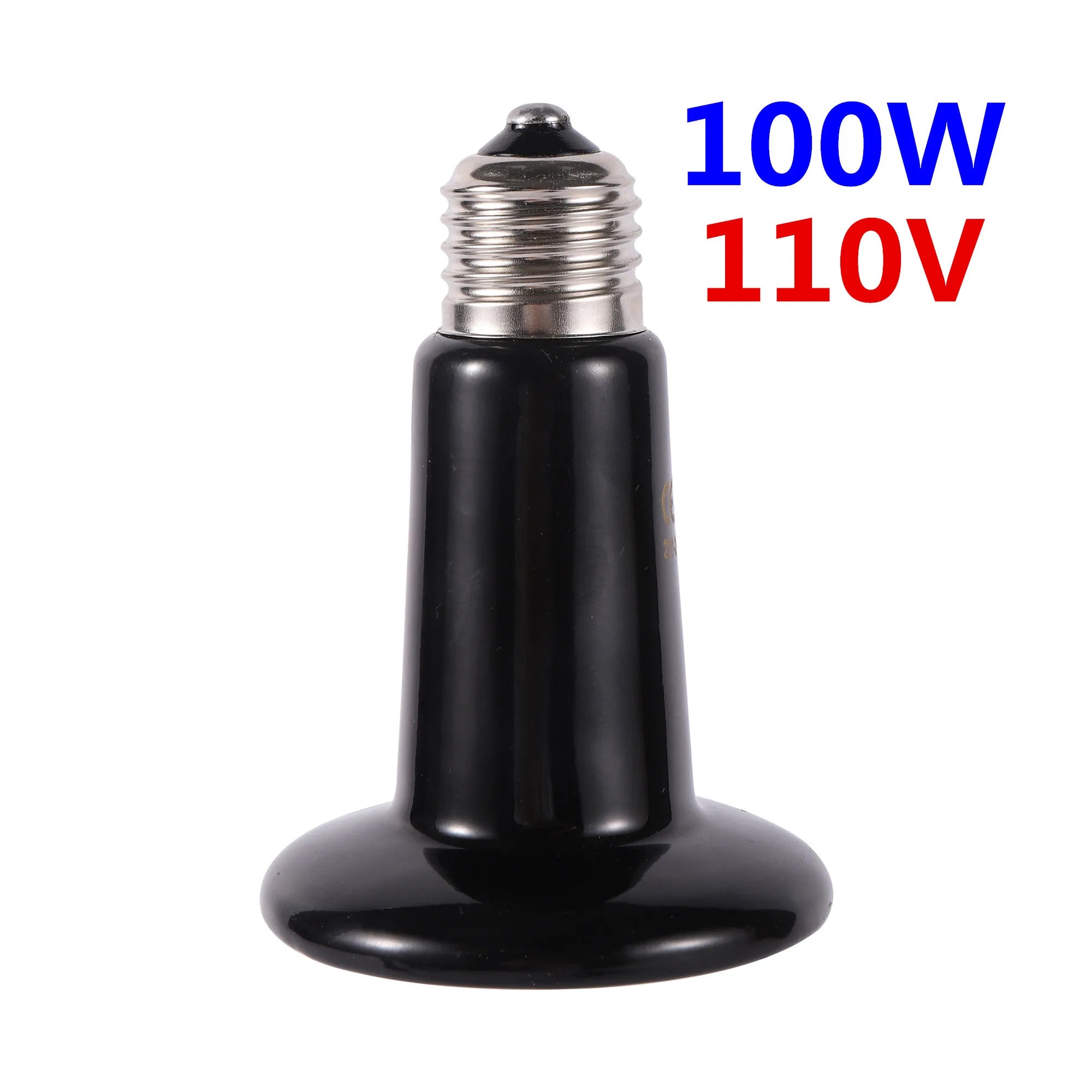Pet Reptile Far Infrared Ceramic Heating Lamp 110V/220V Heat Emitter Light Bulb 25W 50W 75W 100W 150W 200W Animal Hatch Heating