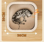 Cozy Cat Cave Bed with Hideaway Hut (Washable, Winter Warm)