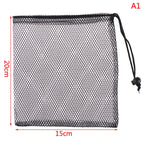 Aquarium Filter Media Mesh Bag (Fish Tank Net Bag, Pond Filter Media Holder, Reusable)
