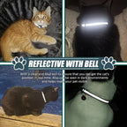 No-Monthly-Fee Find My Compatible Smart GPS Collar Tracker for Cats & Dogs - Waterproof Finder Tag (iOS)