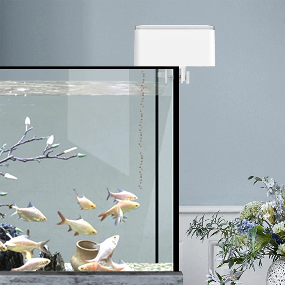 ZYfeeder Smart Automatic Fish Feeder (Programmable Timer, Quantitative Dispenser)