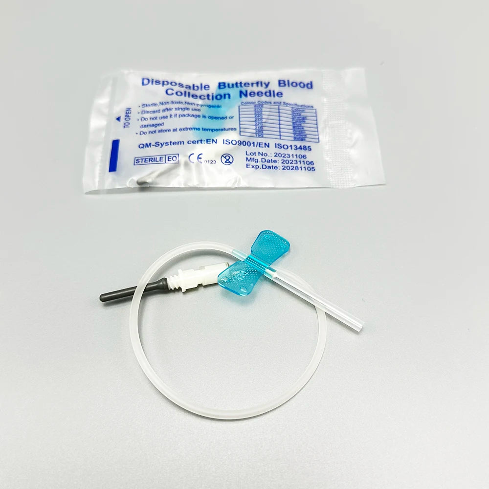 Butterfly Blood Collection Needles, Standard Pack (50-Pack)