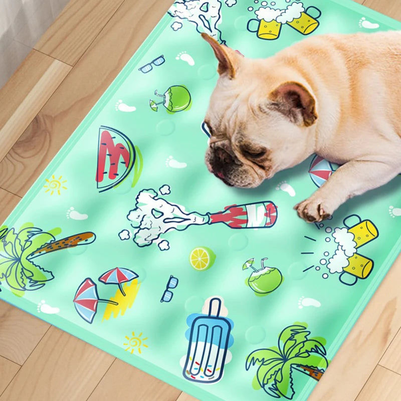 Cooling Ice Pad Mat for Cats & Dogs (Summer)