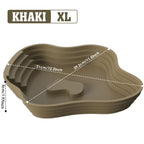 Turtle Bathing Basin, Frog Bathing Basin, Can Also Be Used as Food Bowl and Water Basin, Suitable for Reptiles and Amphibians