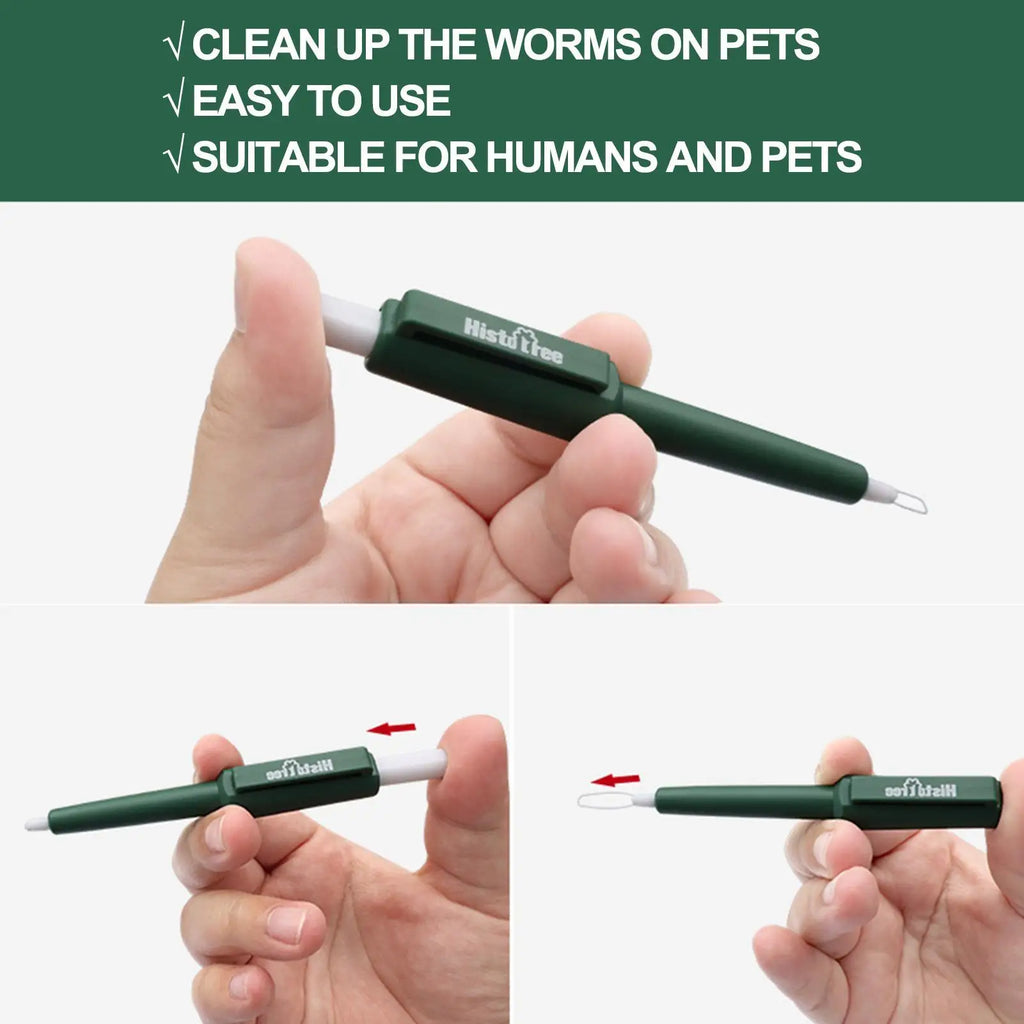 Pet Tick Remover Pen Pet Flea Control Professional Or Family Durable Waterproof Portable Humans Tick Removal Pen For Outdoor