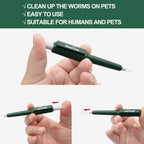 Pet Tick Remover Pen Pet Flea Control Professional Or Family Durable Waterproof Portable Humans Tick Removal Pen For Outdoor
