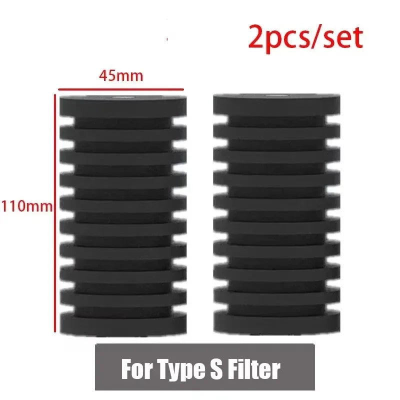 USB Aquarium Sponge Filter (Quiet, Wave Maker, Oxygenator, Freshwater & Saltwater)