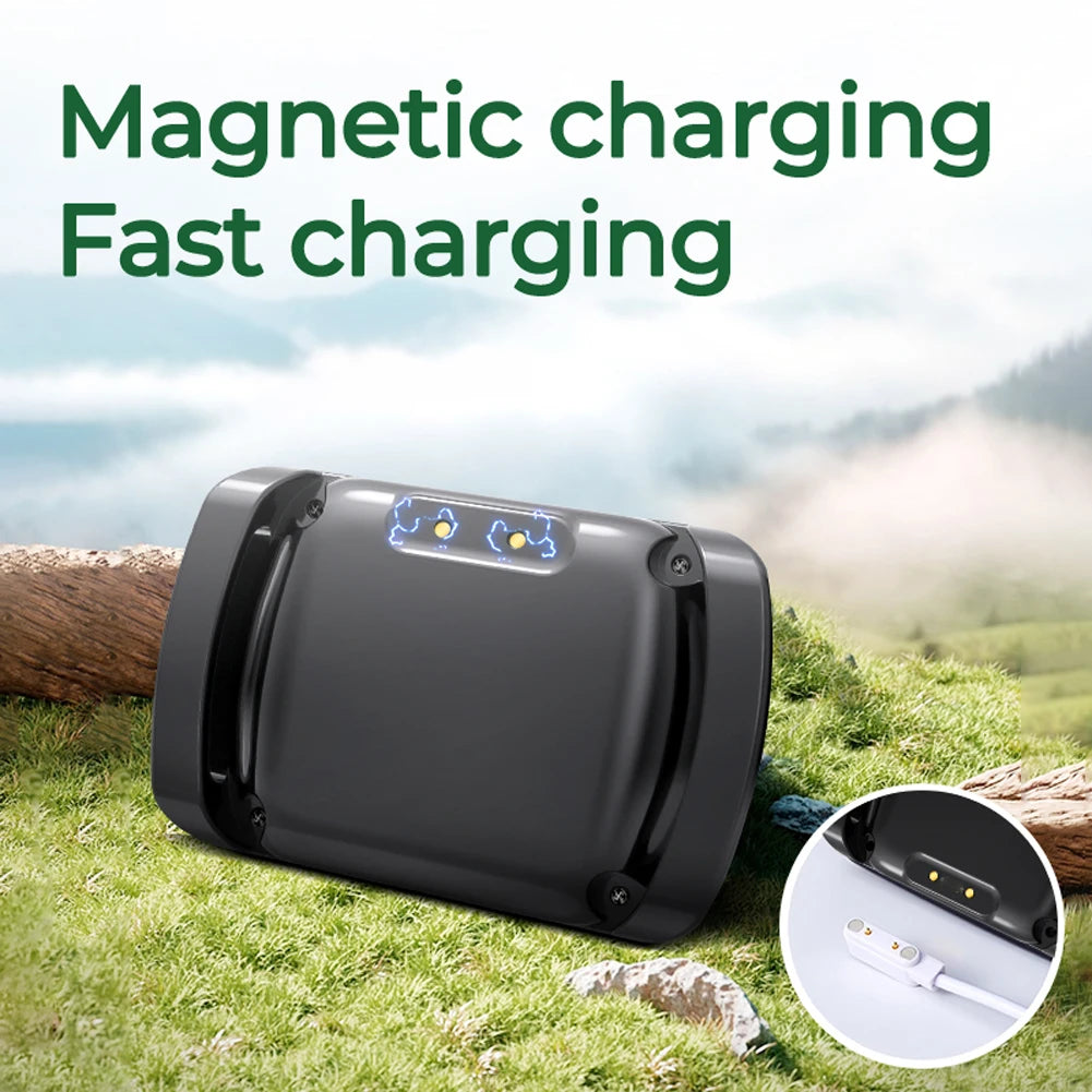 GPS Pet Tracker with Adjustable Collar - Smart Cat & Dog Locator for Real-Time Location Monitoring