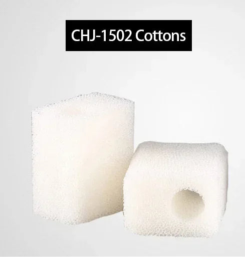 4-in-1 Aquarium Submersible Pump Replacement Filter Cotton (CHJ502/602/902/1502, Micro Water Pump)