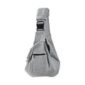 Double Sided Pet Carrier Bags Hand Free Comfortable Pet Messenger Bag Large Capacity with Safety Harness Cat Crossbody Bag