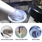 Aquarium Pre-Sump Filter Socks (4" Opening, 150/200 Micron Felt, Reef Tank Micron Bags)