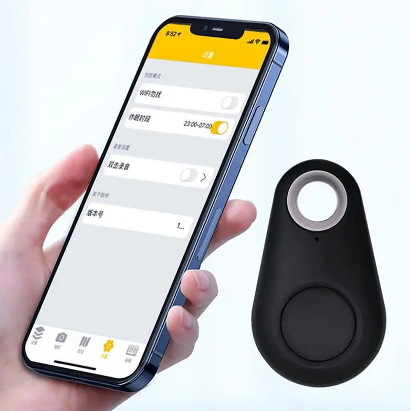 Wireless GPS Anti-Loss Tracker with Security Fence - Item Finder for Pets, Cars, Wallets & Bags