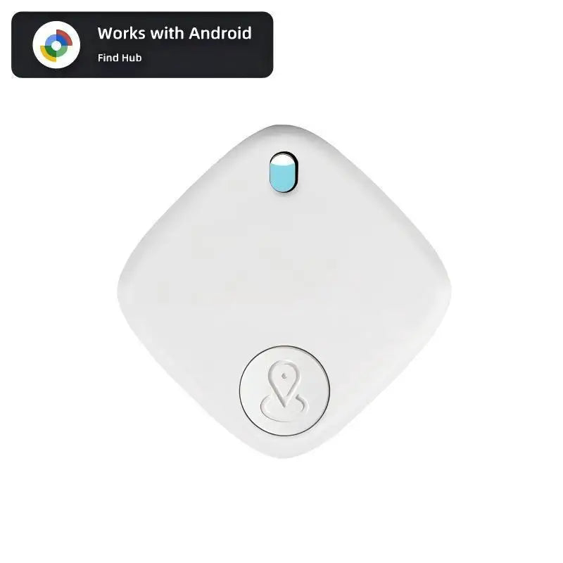 Round Bluetooth GPS Tracker Tag for Keys, Wallets, Pets & Bags - Apple & Google Find My