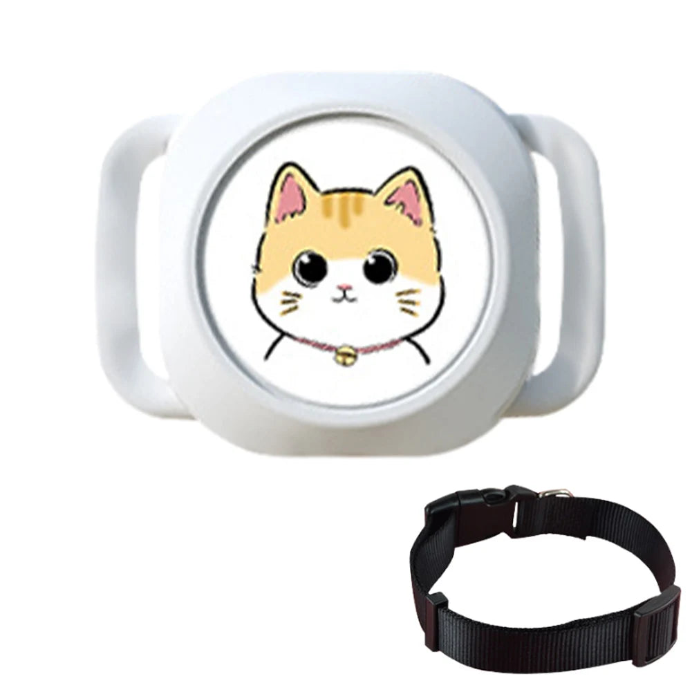 Pet Bluetooth GPS Smart Locator for Dogs & Cats - Real-Time Global Anti-Lost Tracker