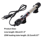 Adjustable Aquarium Heater Rod (110V–220V, Thermostat, Temperature Control, Submersible)