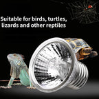 Reptile & Aquarium Heat Lamp (50W, Adjustable Gooseneck, Clip-On)