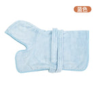Quick-Dry Pet Bathrobe for Small & Medium Dogs & Cats Pet Washrobe Soft Absorbent Pet Wearable Bath Towel Robe Cozy Towel Wrap