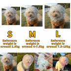 Breathable Mesh Pet Anti-Mosquito Headgear (Adjustable, Love/Wave Pattern)