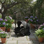 Small Pet Stroller Outdoor Use Foldable Pet Stroller for Cats, Park