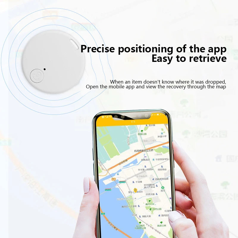 Bluetooth 5.0 Two-Way Alarm Anti-Loss Tracker - Multi-Use Pet, Child, Wallet & Key Finder (iOS & Android)