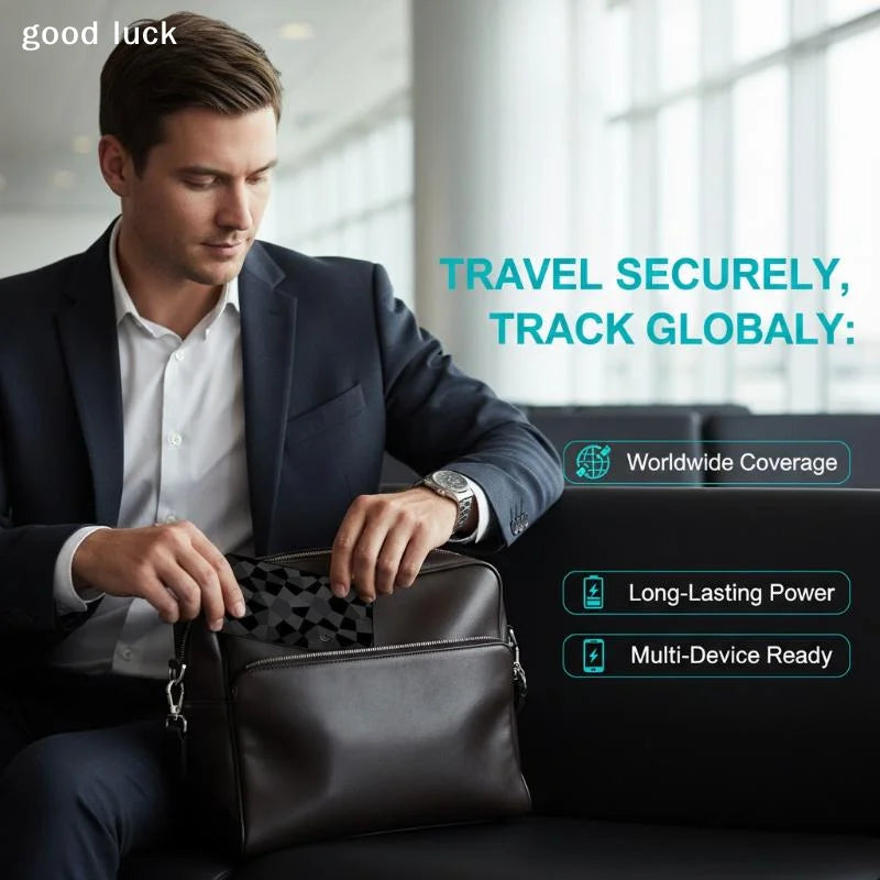 Ultra-Thin GPS Tracker Card for Find My - Keys, Pets & Luggage (Android)
