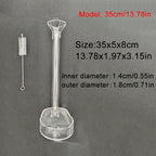 Acrylic Large-Capacity Fish Feeder Tube (Transparent, Multifunctional, Shrimp & Fish Tank)
