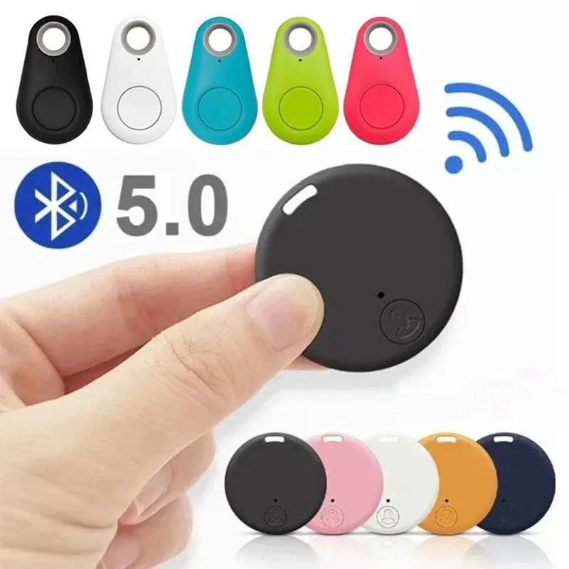 Mini Bluetooth-Compatible GPS Smart Tag Key Finder - Anti-Loss Alarm Tracer for Wallets, Keychains, Pets & Children