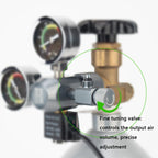 ZRDR Aquarium CO2 Regulator (Solenoid Valve, Bubble Counter, Planted Tank)