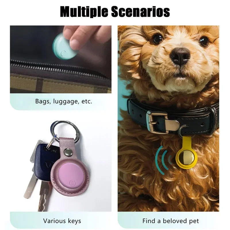 Mini 5G Bluetooth GPS Air Tag-Style Anti-Loss Tracking Reminder - Finder for Pets, Kids, Bags & Wallets
