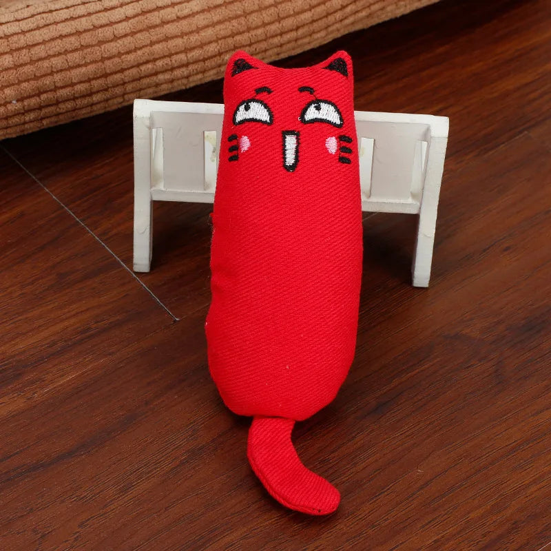 Crinkle Catnip Kicker Toy for Cats