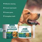 100g Pet Teeth Cleaning Powder for Dog Reduces Tartar Calculus Protect Dog Oral Gum Health Freshen Breath Dog Cleaning Powder
