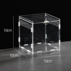 Durable Acrylic Reptile Habitat Anti-Escape Multiple Size Lizard Breeding Box Clear Arboreal Spider Feeding Case for Chameleon