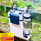 SUNSUN YBF-500 Wall-Mounted Aquarium Filter (3-in-1, Oxygenation, Water Purification Pump)