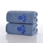 50*100 Super Absorbent Dog Bathrobe Cat Accessories Pet Bath Towel Cat Blanket Dog Products Quick Dry Soft Microfiber Pet Towel