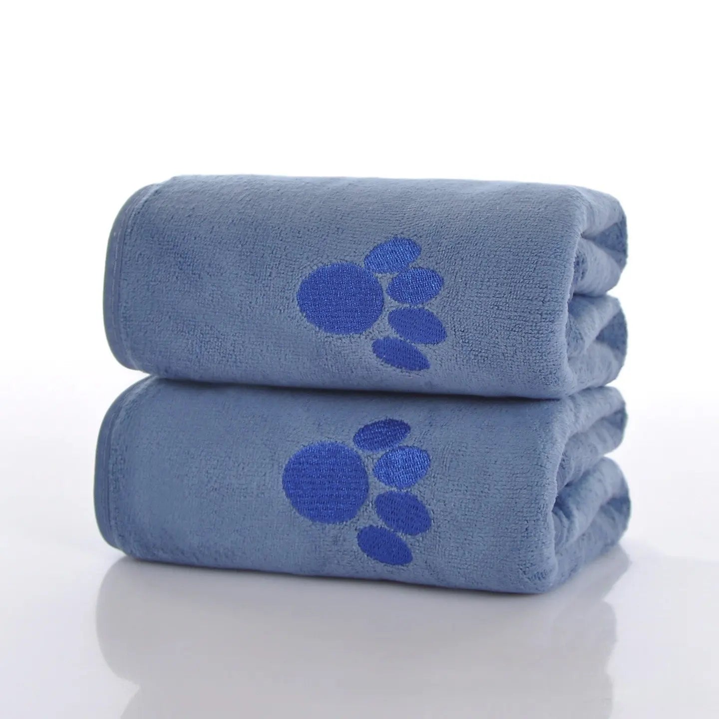 50*100 Super Absorbent Dog Bathrobe Cat Accessories Pet Bath Towel Cat Blanket Dog Products Quick Dry Soft Microfiber Pet Towel
