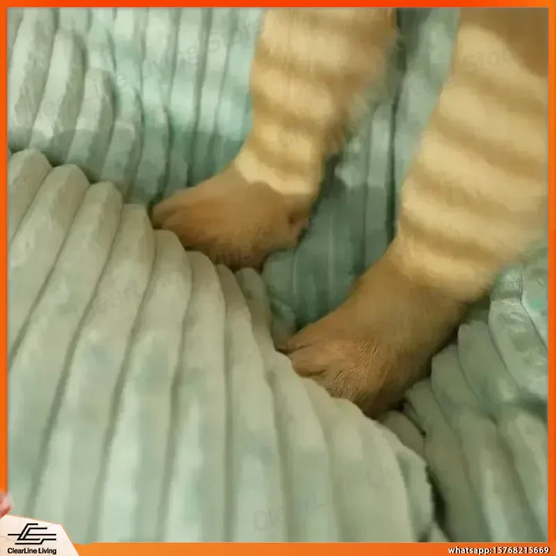 Corduroy Orthopedic Dog Bed for Large Dogs (Washable)
