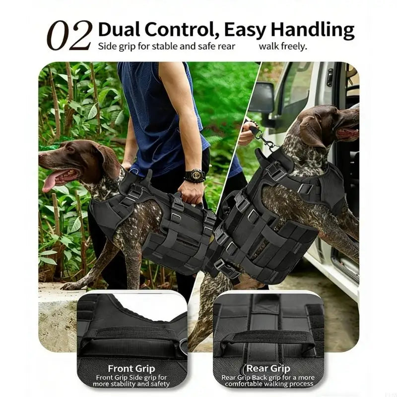 Customizable Dog Leg Support Harness (Large Breeds, Mobility Aid)